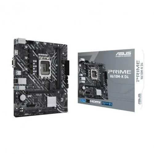 Asus Prime H510M-E/CSM Intel 11th and 10th Gen Micro ATX Motherboard