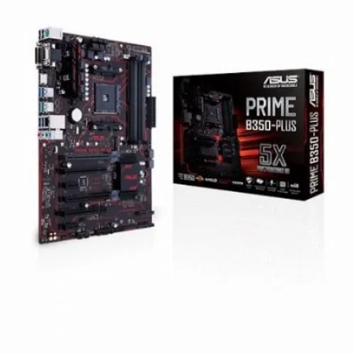 Asus PRIME B350-PLUS AMD AM4 ATX Motherboard